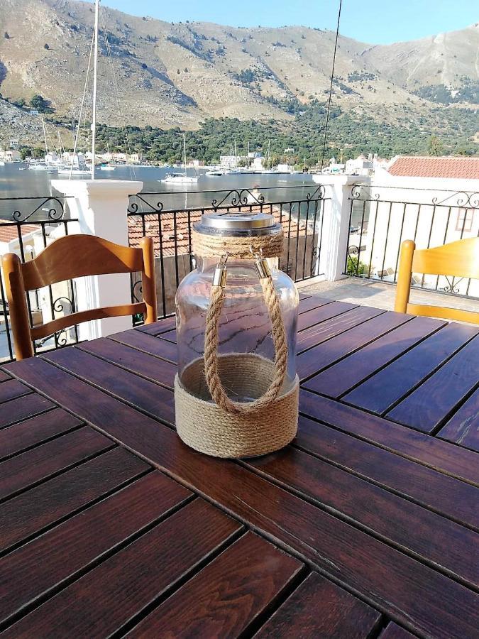Gompos Apartment - Cozy Apartment Next To The Sea - Amazing Sea View Symi Extérieur photo