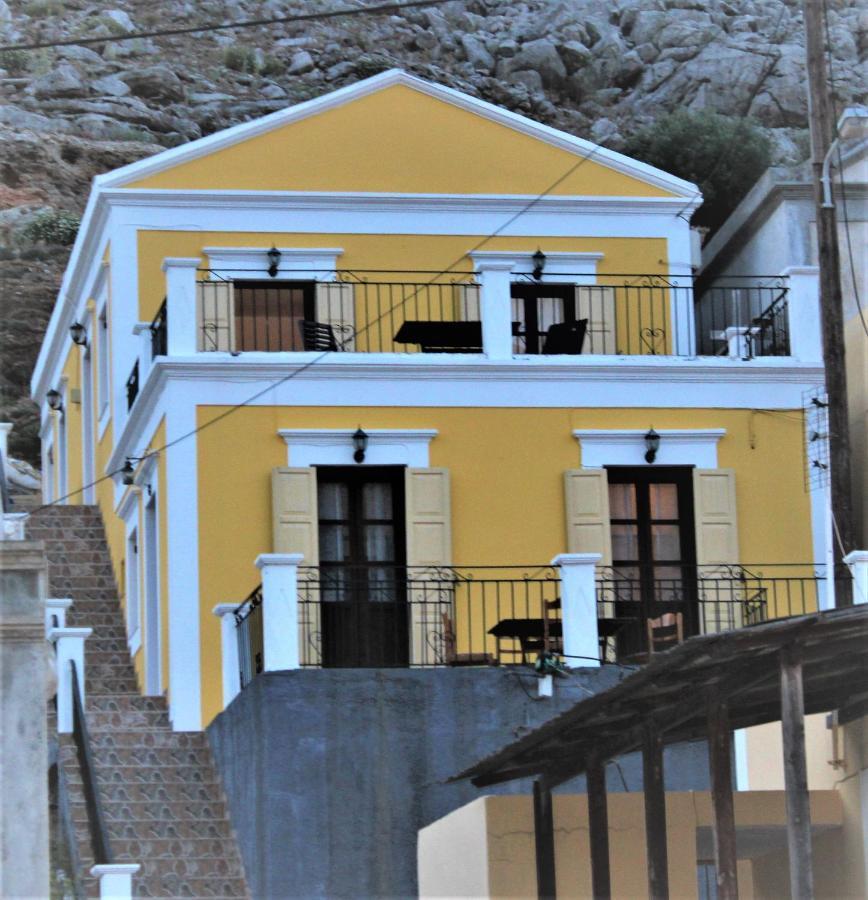 Gompos Apartment - Cozy Apartment Next To The Sea - Amazing Sea View Symi Extérieur photo